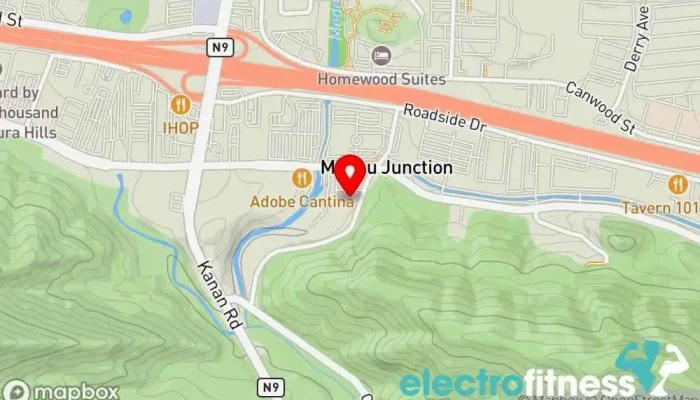 map of Teague Classical Pilates Pilates studio in Agoura Hills