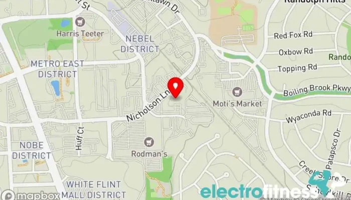 map of Team Eckenrode Gym & Fitness Gym, Personal trainer, Physical fitness program in Kensington