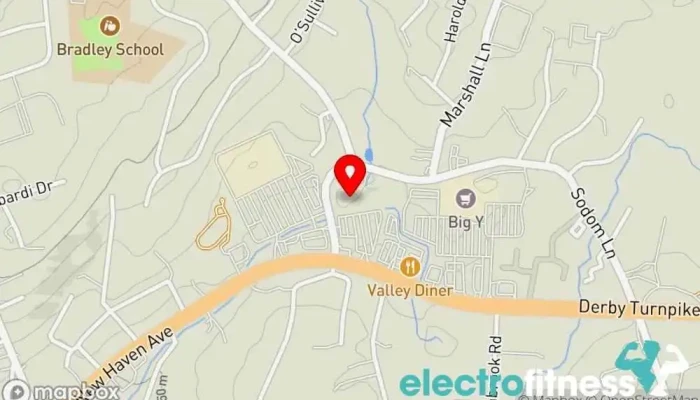 map of The Edge Fitness Clubs Gym, Fitness center, Personal trainer in Derby
