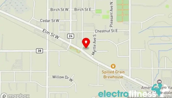 map of The Everyone Gym Gym in Annandale