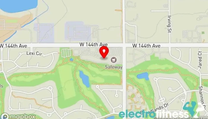 map of The Exercise Coach Broomfield CO Personal trainer, Fitness center, Gym, Nutritionist, Physical fitness program in Broomfield