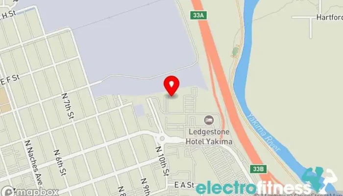 map of The Fieldhouse Yakima Sports complex, Gym in Yakima