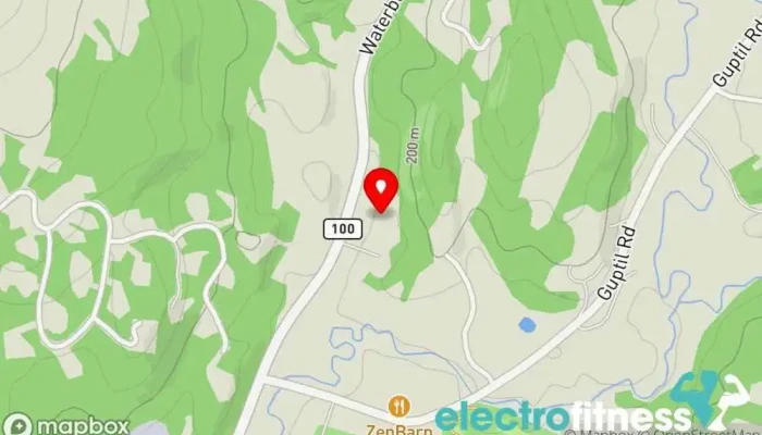 map of The Forge Gym Gym in Waterbury Center