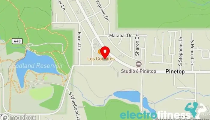 map of The Gym in Pinetop Gym in Pinetop