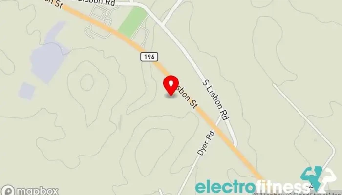 map of The Health Club and Spa Fitness center, Gym, Health spa, Personal trainer in Lewiston