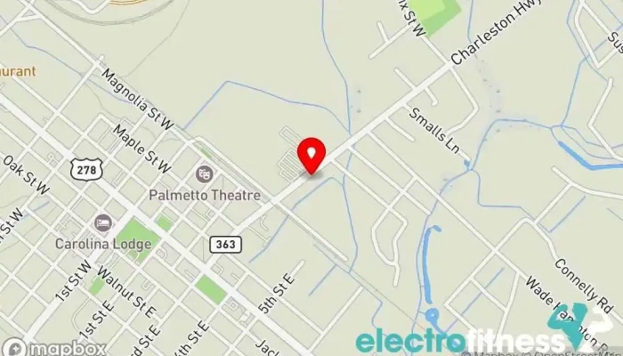 map of The Healthier Liz: Wellness and Fitness Gym in Hampton