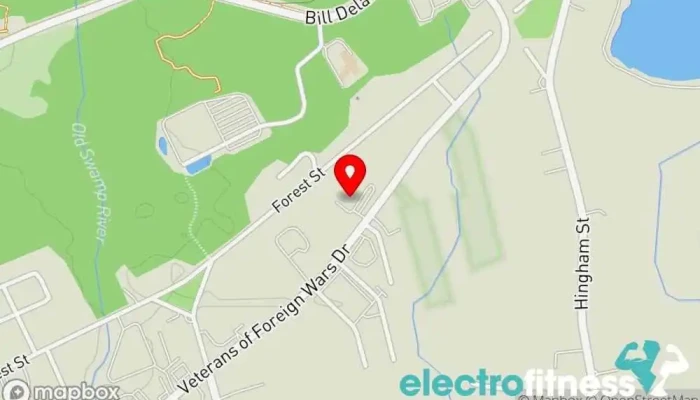 map of The Iron Way: Fitness and Performance Gym, Physical fitness program in Rockland