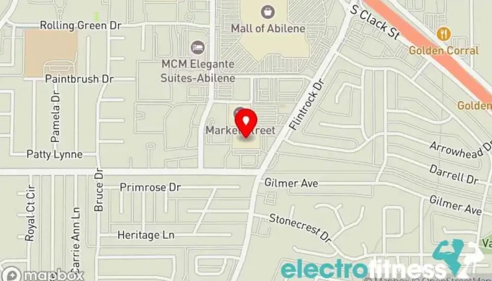 map of The Lab: Training Facility Gym in Abilene