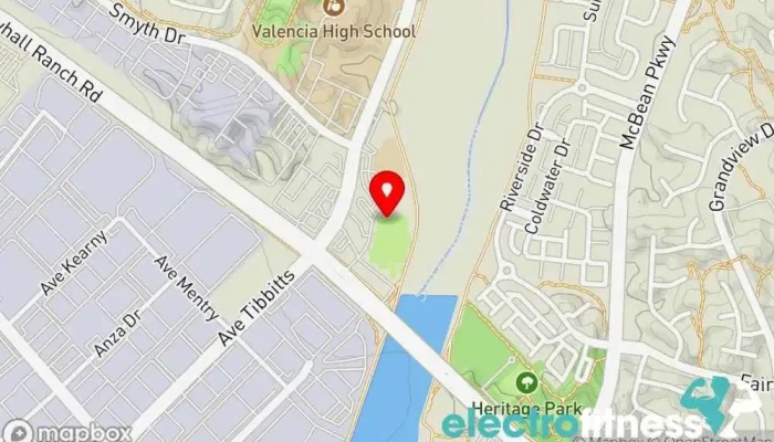 map of The Paseo Club Club, Fitness center, Gym, Personal trainer, Social club in Valencia