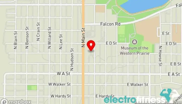 map of The Spot Gym & Cross - Training Fitness center in Altus