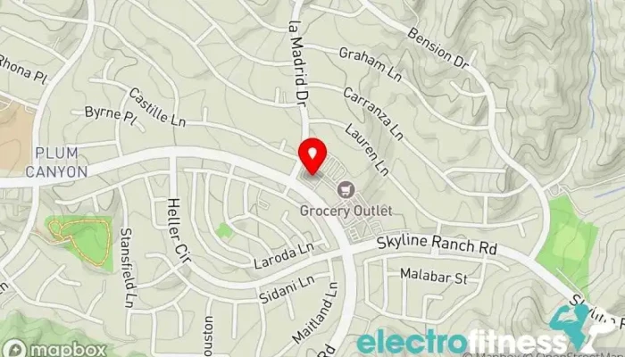 map of The Sweat Shack Saugus Sauna, Wellness center in Santa Clarita