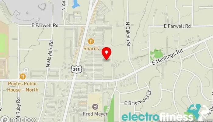 map of THE TROOP Fitness center in Spokane