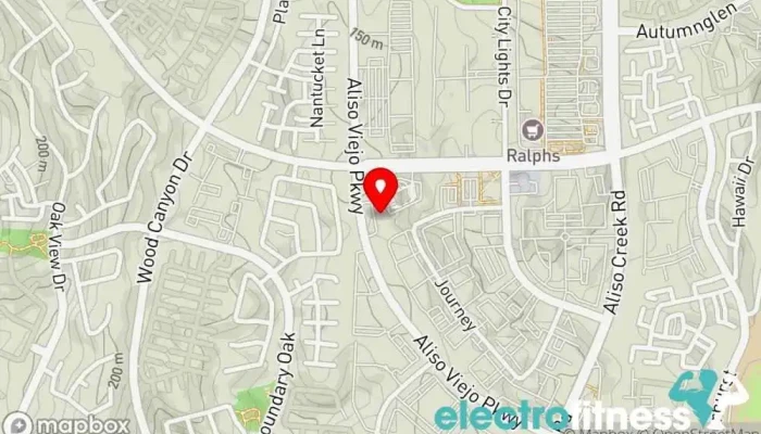 map of The Wild Yogi Studio Yoga studio in Aliso Viejo