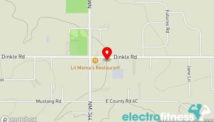 map of Thin Line Fitness Gym in Edgewood