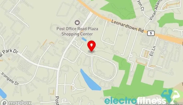 map of Tiger DO Jang Karate & Fitness Martial arts school in Waldorf