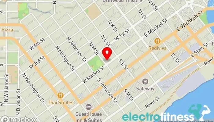 map of Timber Gym Gym in Aberdeen