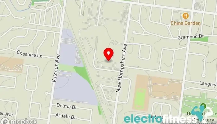 map of Torched Fitness Personal trainer, Gym, Physical fitness program in Affton