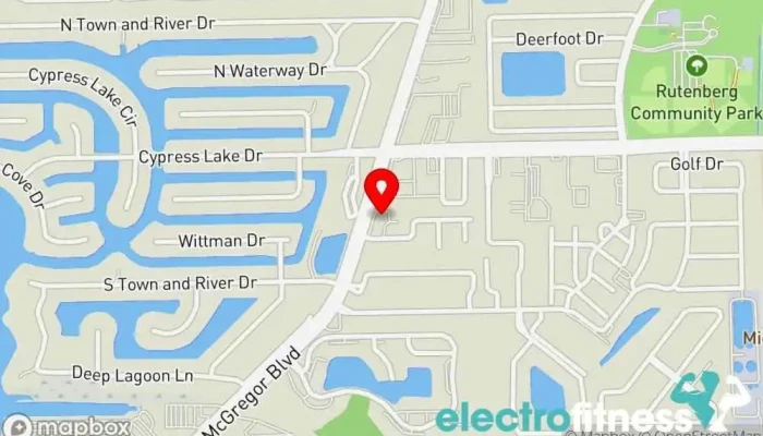 map of Torro Training Center Personal Training and Martial Arts Personal trainer, Martial arts school in Fort Myers