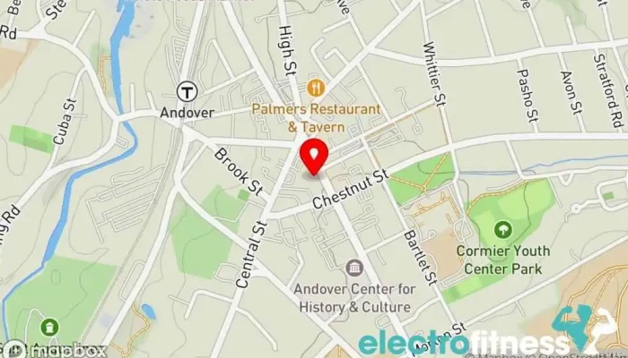 map of Training Ground Personal trainer in Andover