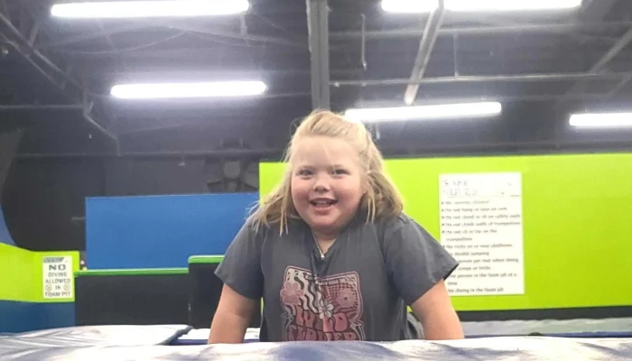 Trampoline Jump -  Gymnastics Center - Bowling Green