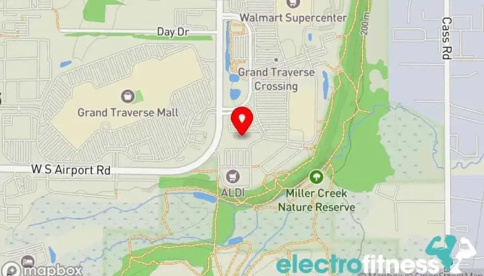 map of True Balance Life Wellness program, Gym, Health consultant, Life coach, Nutritionist, Personal trainer, Physical fitness program in Traverse City