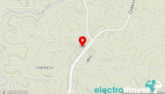 map of Twisted Cycle Acworth Gym in Acworth