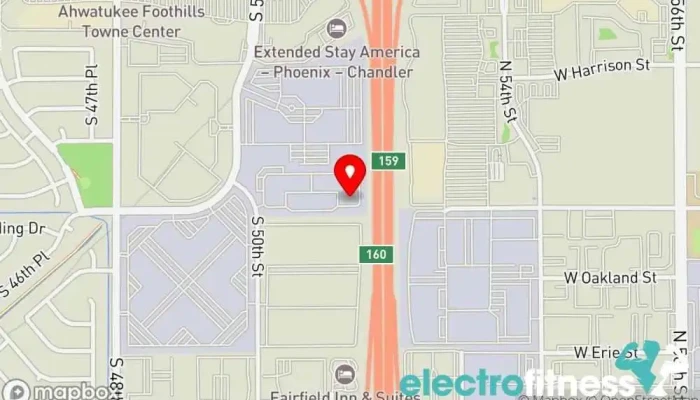 map of Undefeated MMA & Fitness Gym in Phoenix