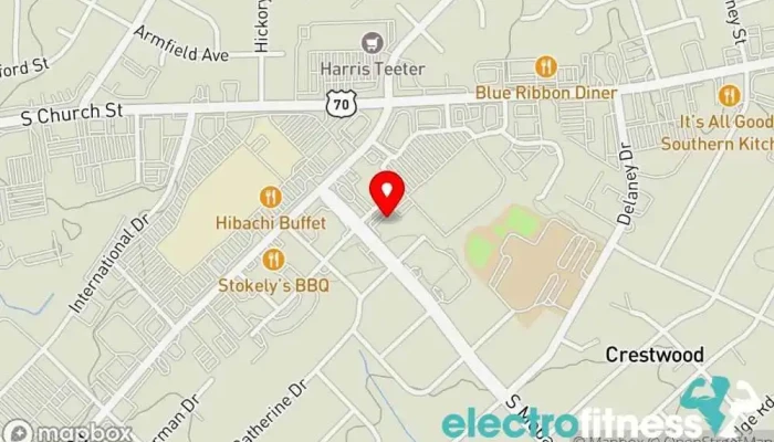 map of Underground Muscle llc Personal trainer, Gym, Nutritionist, Physical fitness program, Weight loss service in Burlington