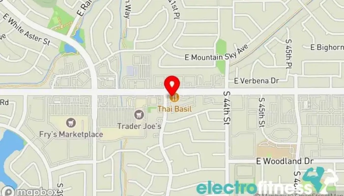 map of UNIFY HEALTH + FITNESS Gym, Massage therapist, Personal trainer, Sauna, Wellness center in Phoenix