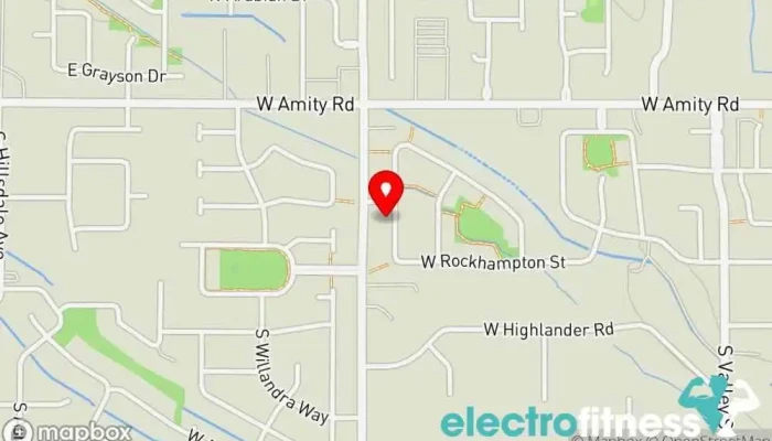 map of Unique Physique Fitness and Martial Arts Personal trainer in Boise