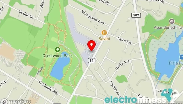 map of United Black Belt Academy Allendale Taekwondo school, Children's club, Karate club, Martial arts school, Physical fitness program, Summer camp organizer in Allendale