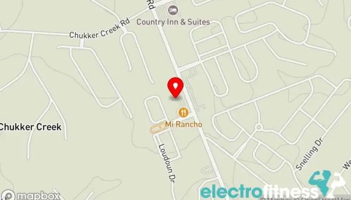 map of Unrivaled Fitness Fitness center in Aiken
