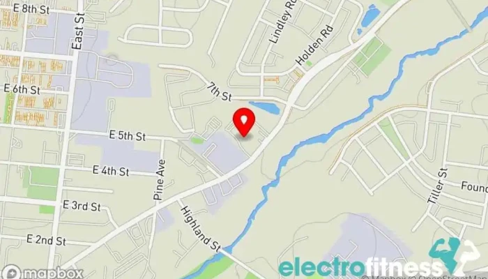 map of Unrivaled Iron Gym Gym in Frederick