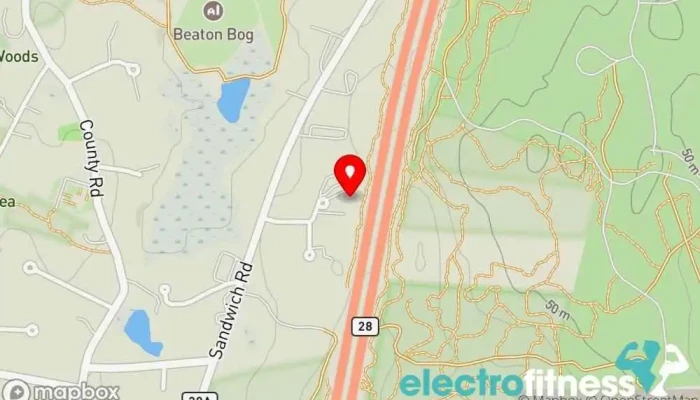 map of Upper Cape CrossFit Gym, Personal trainer, Physical fitness program, Sports club in Cataumet