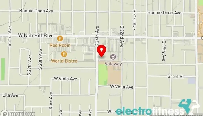 map of URJ Training Center Brazilian Jiu-Jitsu Martial arts school in Yakima