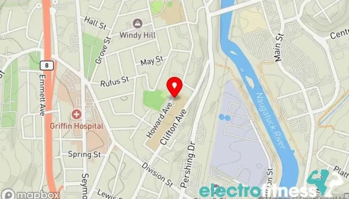 map of Valley YMCA Non-profit organization, Youth organization in Ansonia