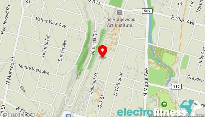 map of Varsity House Personal Training Ridgewood Personal trainer, Gym in Ridgewood