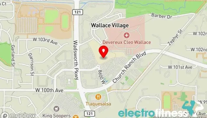 map of VASA Fitness Gym, Athletic club, Basketball court, Fitness center, Gymnastics center, Personal trainer, Physical fitness program, Weightlifting area, Women's personal trainer in Westminster