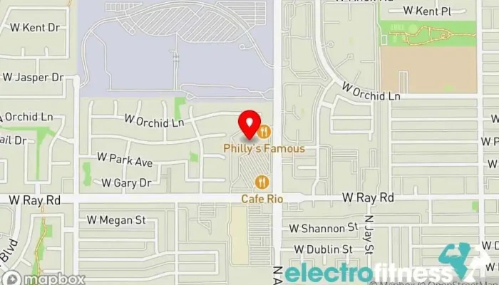 map of VASA Fitness Gym, Athletic club, Basketball court, Fitness center, Indoor swimming pool, Personal trainer, Physical fitness program, Weightlifting area, Women's personal trainer in Chandler
