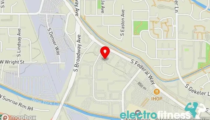 map of Verdant CrossFit East Gym, Fitness center in Boise