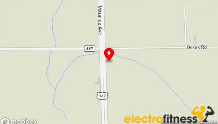 map of Vermilion Crossfit Gym in Abbeville