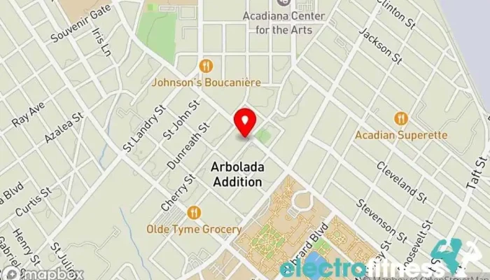 map of VibraFit Fitness center in Lafayette