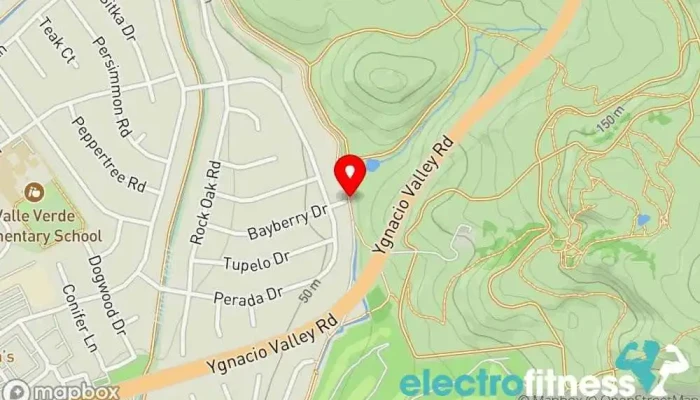 map of Walnut Creek Open Space Park, Hiking area in Walnut Creek