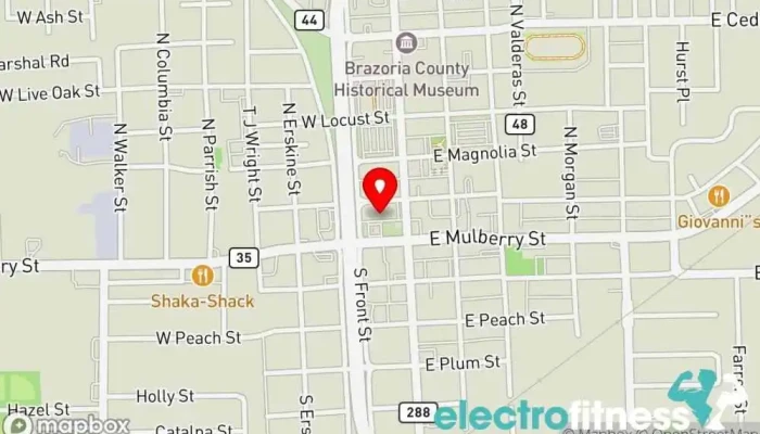 map of War Room Fitness Fitness center, Gym, Personal trainer, Physical fitness program in Angleton