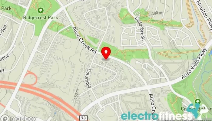 map of WebFitness Physical fitness program, Nutritionist in Aliso Viejo
