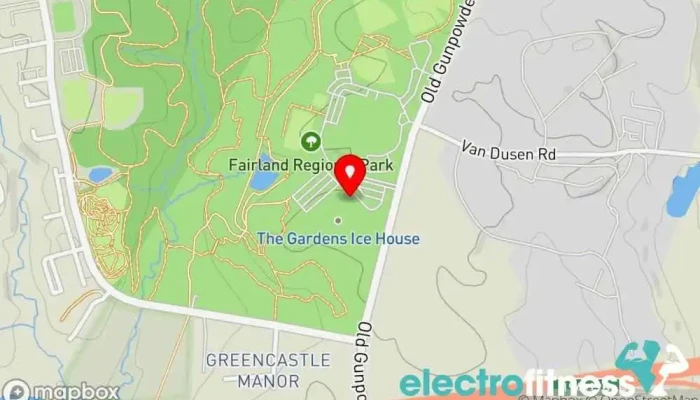 map of Wellness for Life Fitness Center, LLC Gym in Laurel