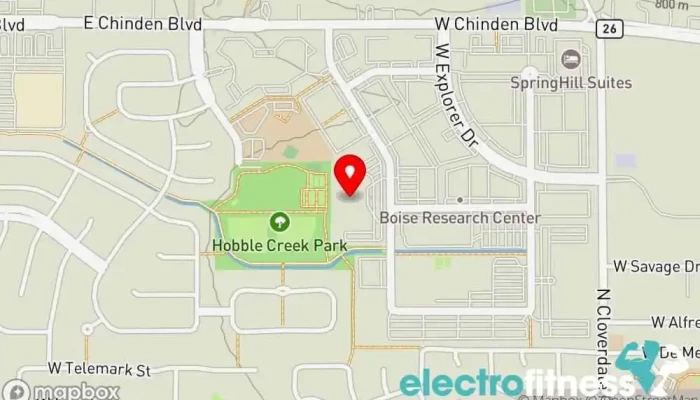 map of West Boise YMCA and Boise City Aquatic Center Non-profit organization, Day care center, Gym, Public swimming pool, Youth organization in Boise