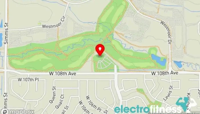 map of West View Recreation Center Recreation center, Gym in Broomfield