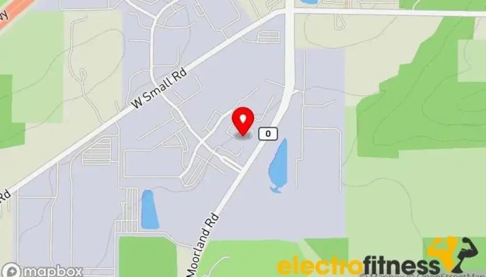 map of WiscoFit - Home of CrossFit Muskego Physical fitness program, Boot camp, Fitness center, Nutritionist, Personal trainer, Weight loss service, Weightlifting area in New Berlin