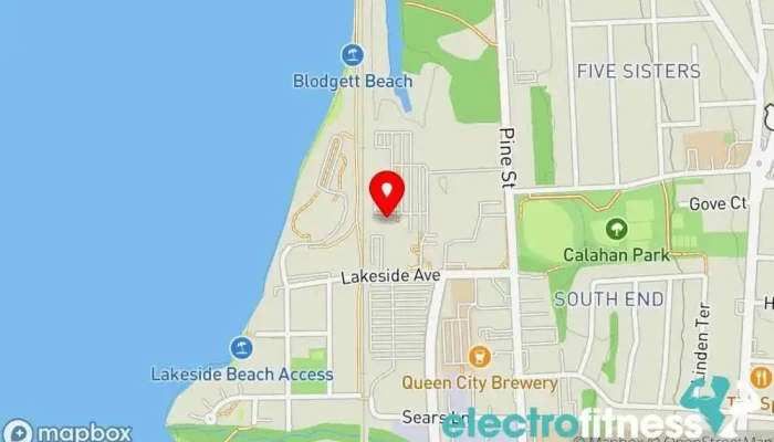 map of Witfit Fitness Personal trainer in Burlington